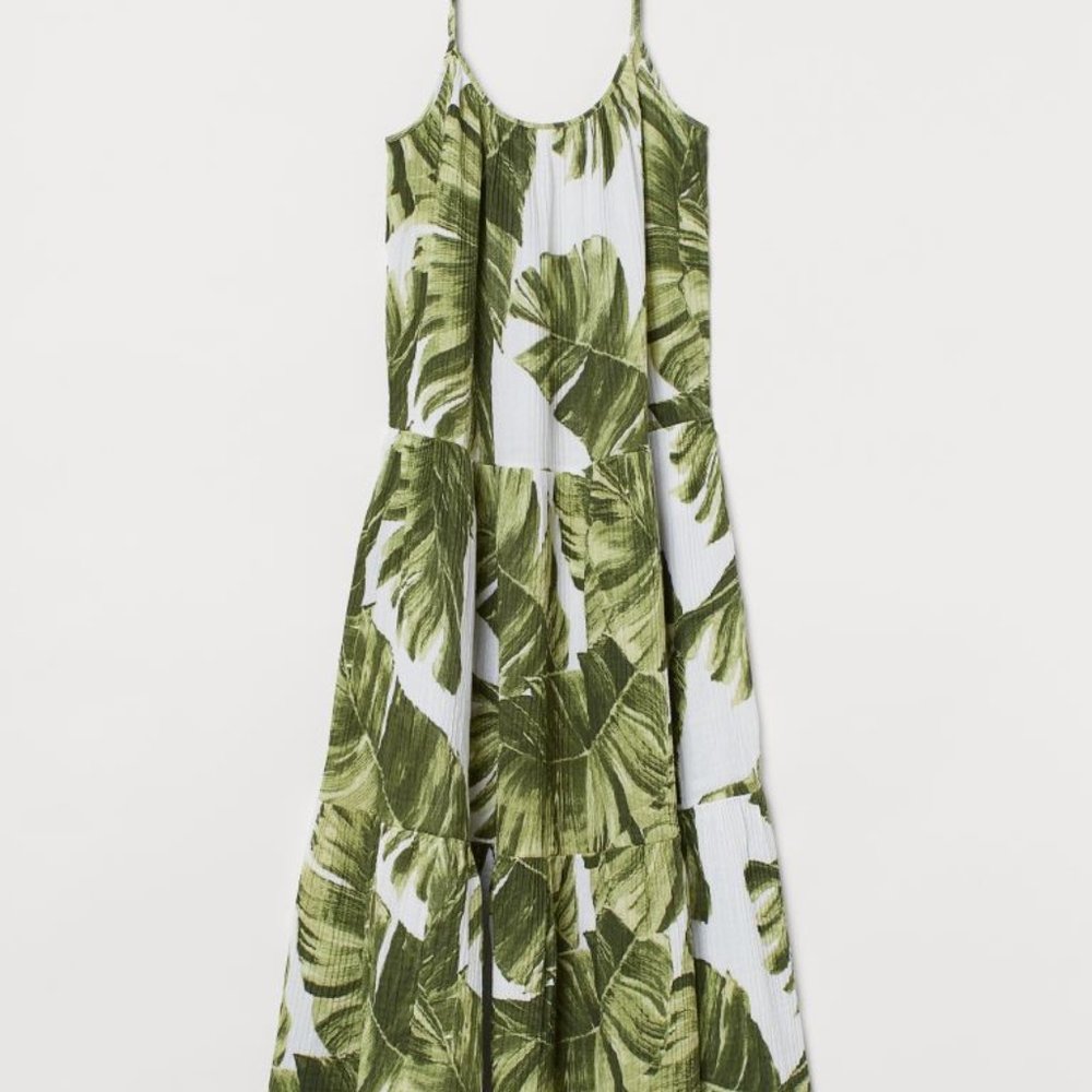H&M Crinkled Cotton Dress (Sold out online)